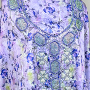 Silk Purple Mukhawar